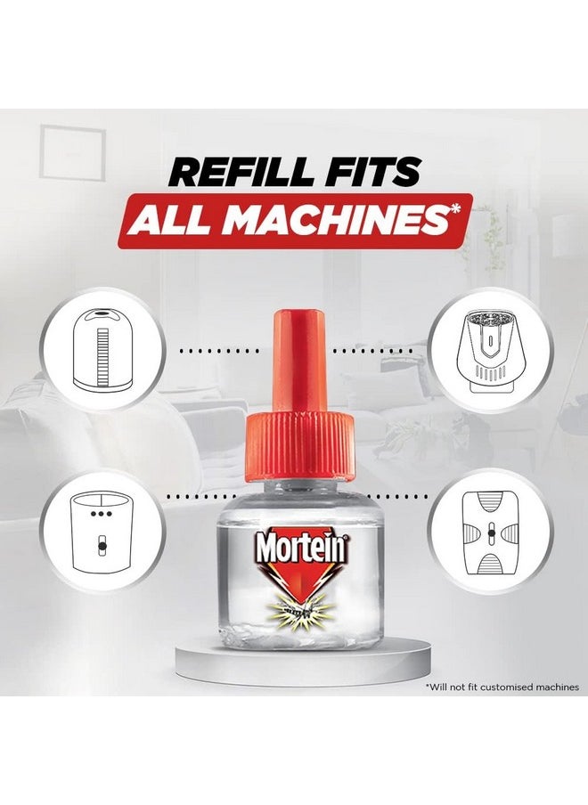 45Ml X 6 (Buy 4 Get 2 Free) Fits All Machines | Smartplus Mosquito Repellent Refill | Mosquito Repellent & Killer | 100% Protection From Dengue Mosquitoes, Pack Of 6