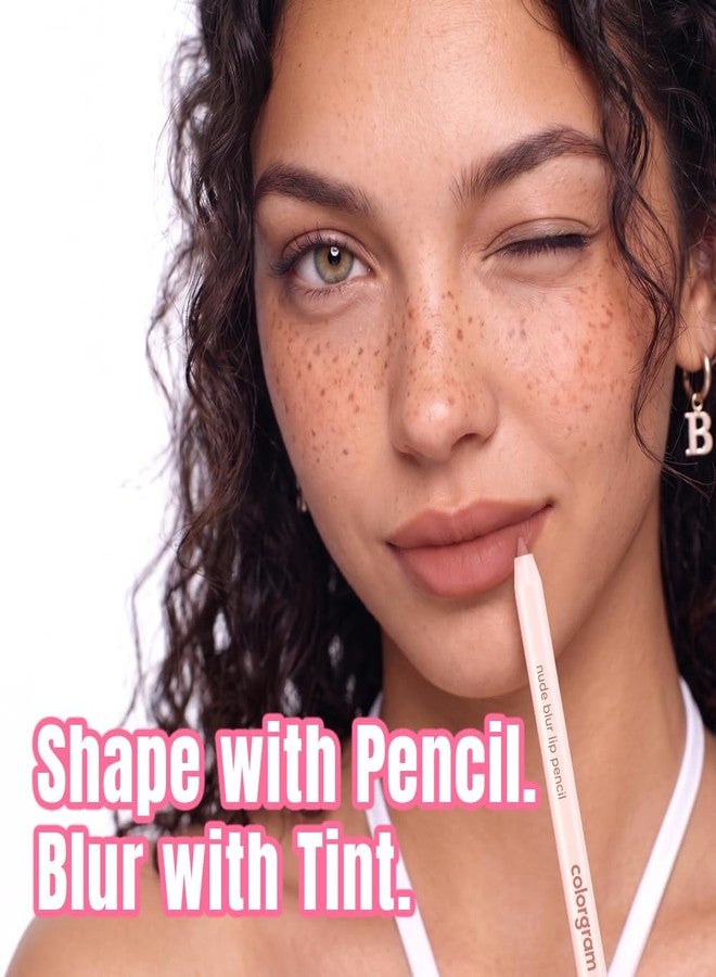 COLORGRAM NUDE BLUR TINT LIP TRIO KIT 01 COOL KIT | K-Beauty Makeup | Soft Matte Lip Stain | Powdery Finish | 2-in-1 Lip & Cheek | Lightweight & Buildable - Image 5