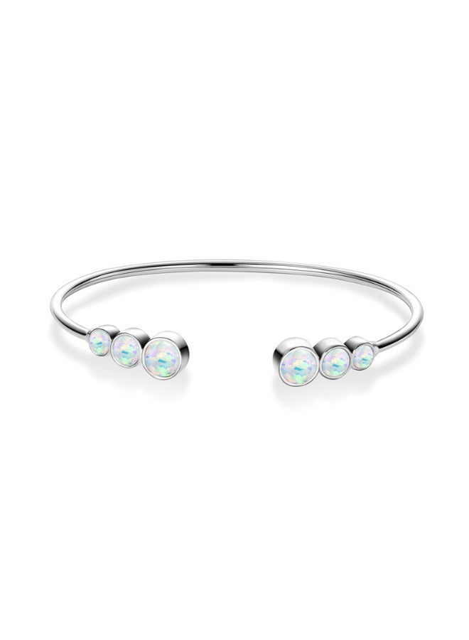 KUYING New Light Luxury Auspicious Open Bracelet - Image 1