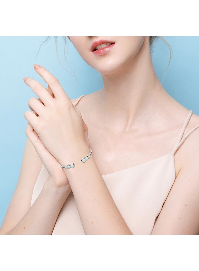 KUYING New Light Luxury Auspicious Open Bracelet - Image 2