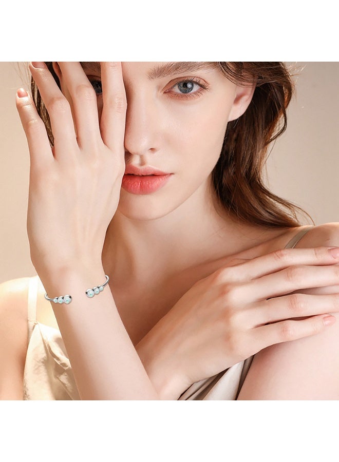 KUYING New Light Luxury Auspicious Open Bracelet - Image 4
