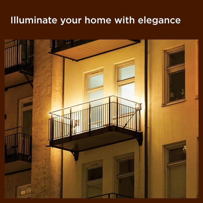 Philips 5 Meter LED Rope Light | Flexishine Plug n Play Flexible Rope Light for Indoor and Outdoor Decorations | Rope Light for False Ceiling,Balcony,Diwali,Christmas | Warm White, Pack of 2 - Image 3