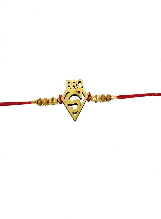 Evisha Super Bro Rakhi for Brother Rakhi Thread for Raksha Bandhan – Traditional Indian Festival Gift - Image 3