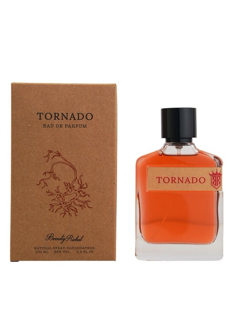 Beauty Richal Beauty Richal Tornado Eau de Parfum long lasting Unisex Fragrance, 100 ml 