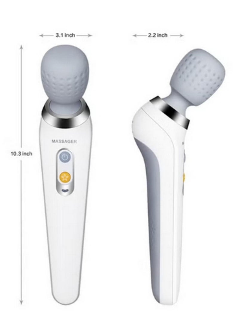 جهاز تدليك محمول لاسلكي صامت 6 أوضاع سرعة شحن USB, IPX7 - Image 2