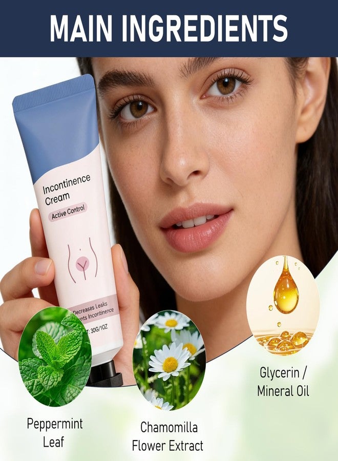 Egmsic 2PCS Incontinence Cream for Women,Women's Body Cream For Incontinence Control,Moisturizing Cream, Lightweight And Non-Greasy Formula - Image 2