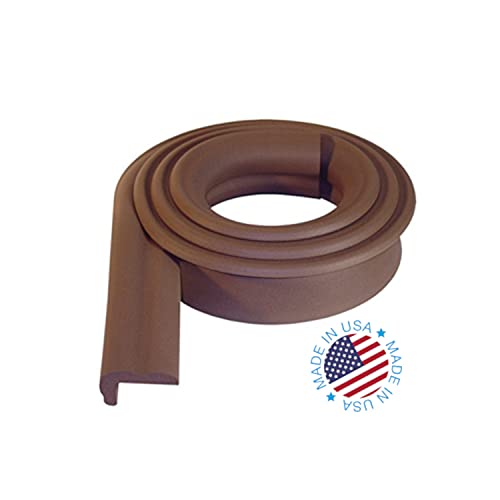 KidKusion Jumbo Edge Cushion, Brown - Image 2
