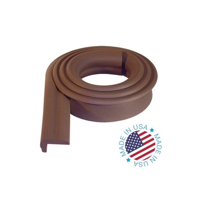 KidKusion Jumbo Edge Cushion, Brown - Image 3