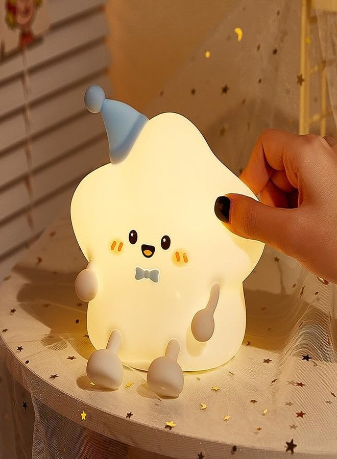 Blackzone Cute Night Light for Kids, Nursery | Silicone Night Light, LED Lamp, Room Decor, Gifts for Toddler Children Teenage Girls Valentine's Day (Star Shape Night Light) - Image 5
