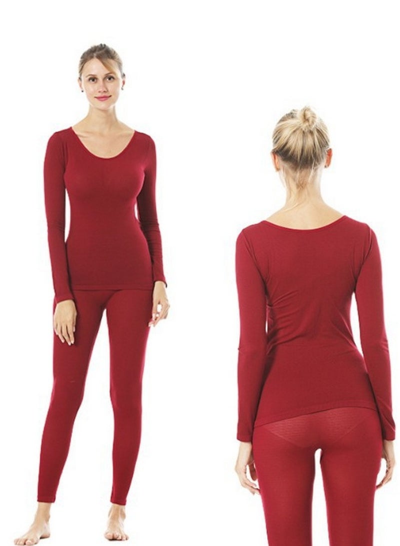 RATSAW Thermal Underwear for Women Long Johns Thermals Set Ultra Soft Long Johns Womens Thermal Tops for Women  - Image 1