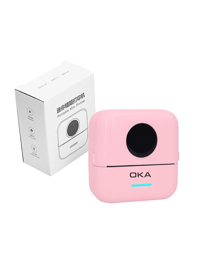 OKA Portable mini printer wireless for children graphics and photo printer small thermal label printer  - Image 3