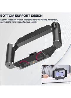 Ulanzi ULANZI Smartphone Video Rig with Light, Cell Phone Handheld Stabilizer with Ring Light for Filmmaking Live Steam Video Recording  - Image 5