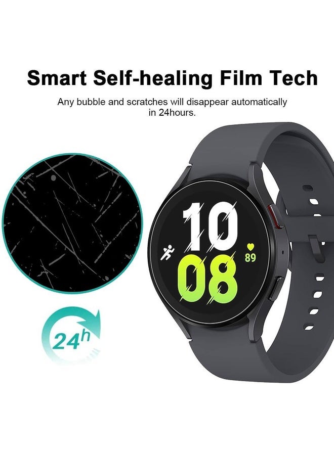 HuHa For Samsung Galaxy Watch5 44mm 5pcs xDfind Soft Hydrogel Film Full Cover Front Protector - Image 4