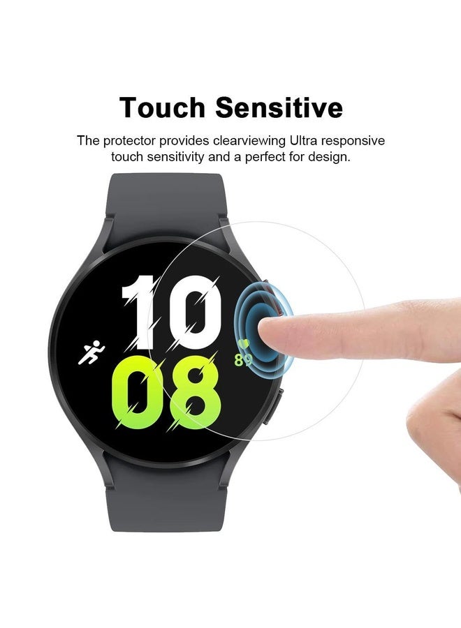 HuHa For Samsung Galaxy Watch5 44mm 5pcs xDfind Soft Hydrogel Film Full Cover Front Protector - Image 5