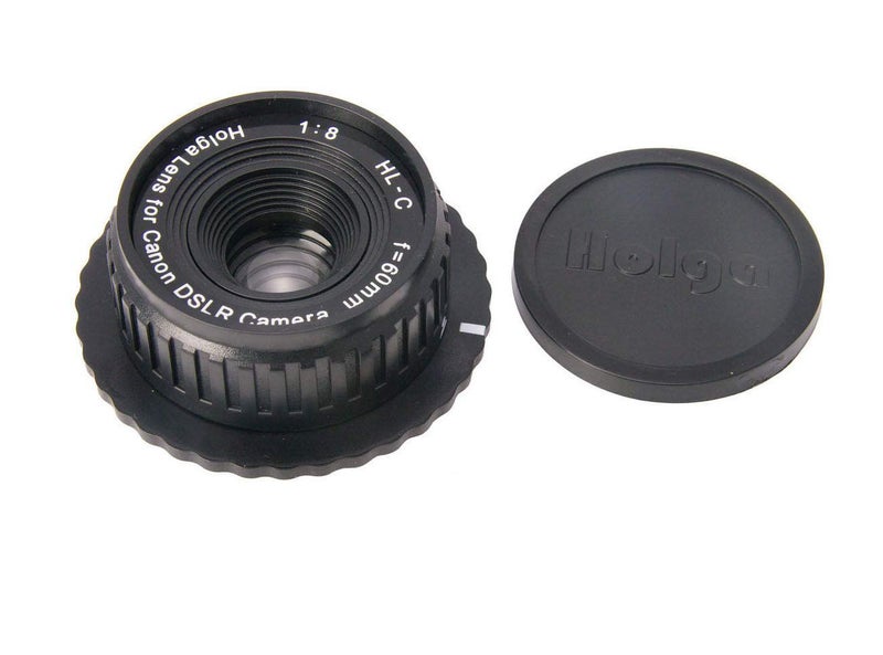 Holga 60mm f/8 Lens for Canon DSLR (Black) - Image 2