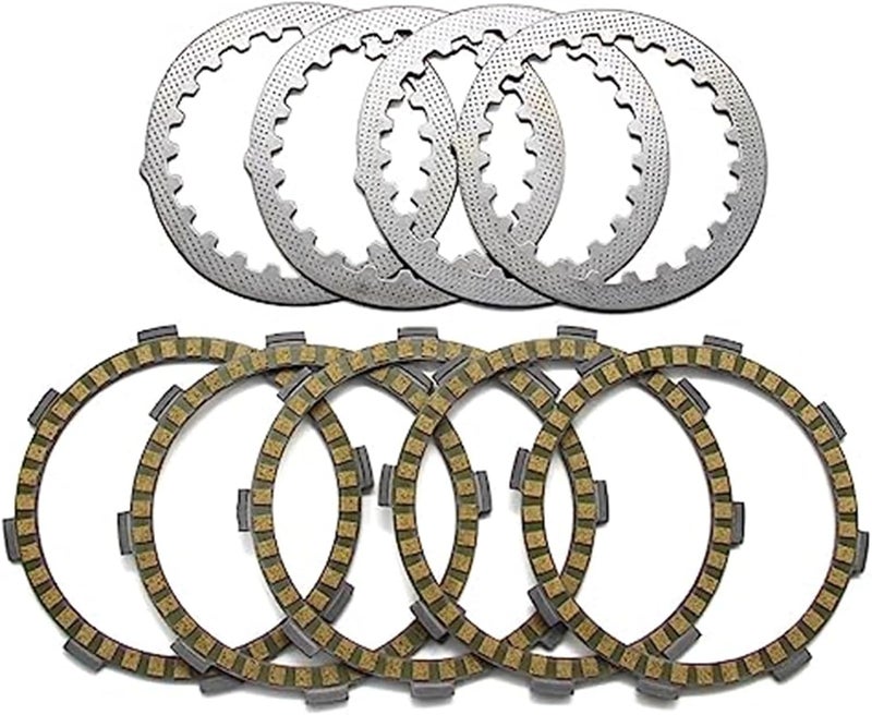 DEMULAX Motorcycle Clutch Friction Disc Plate Kit - Image 1