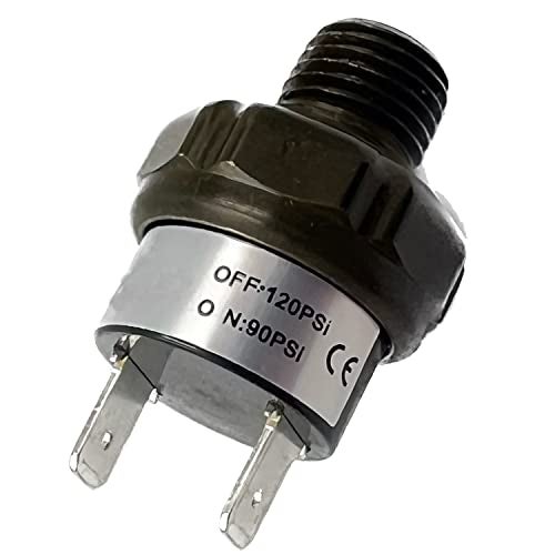 DEVMO 90-120 PSI 1/4" End Air Compressor Pressure Control Switch Valve Heavy Duty - Image 1