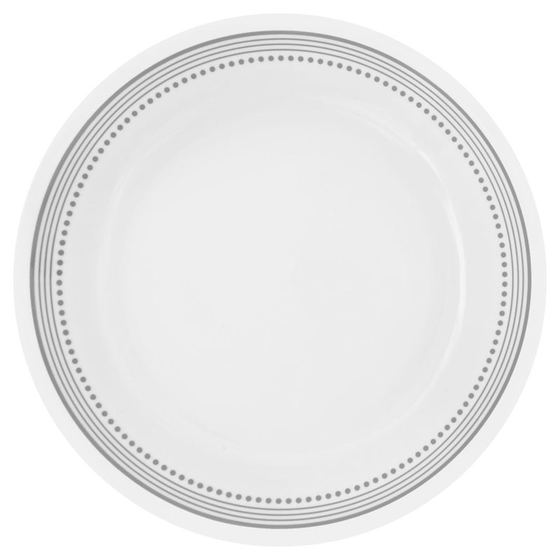 Corelle Livingware Mystic Gray 8.5" Lunch Plate (Set of 8) - Image 3