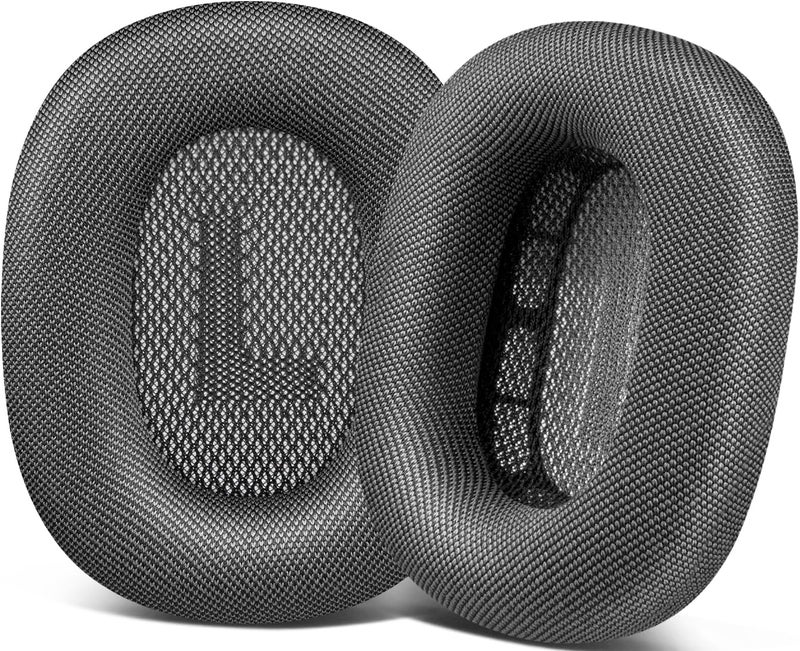 SOPROM Ear Pads Replacement for Airpods Max Over-Ear Headphones, Earpads Cushions with Durable Mesh Fabric, Softer Foam - Space Gray - Image 1
