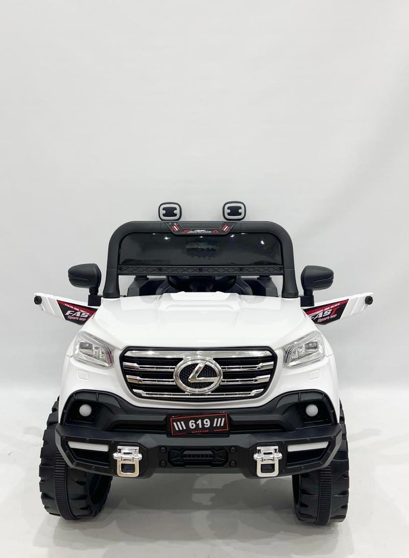 ضحكة  سيارة جيب كهربائية ركوب للأطفال ريموت كنترول – قيادة المغامرين الصغار تبدأ من هنا - Image 4