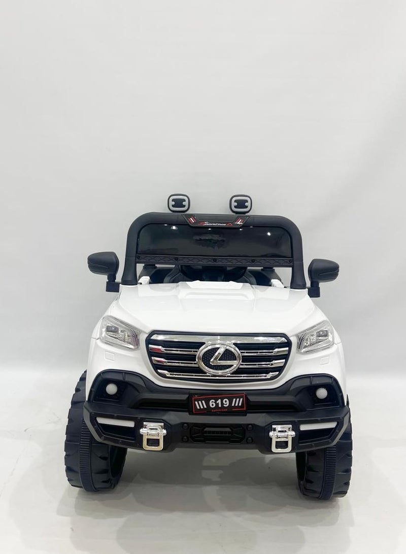 ضحكة  سيارة جيب كهربائية ركوب للأطفال ريموت كنترول – قيادة المغامرين الصغار تبدأ من هنا - Image 3
