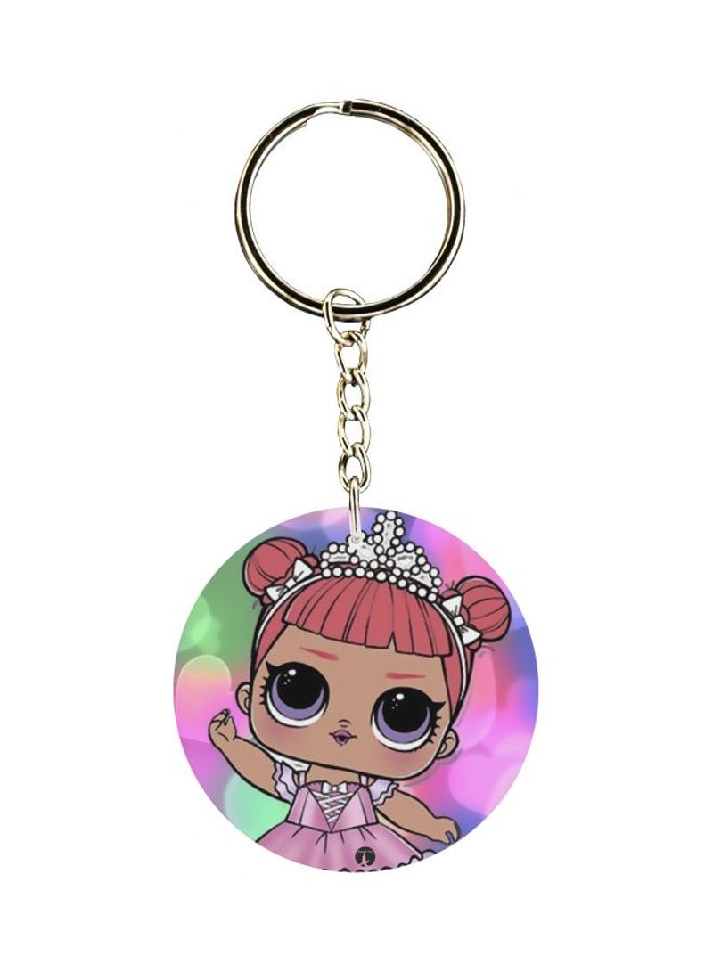 RKN Cartoon Printed Keychain