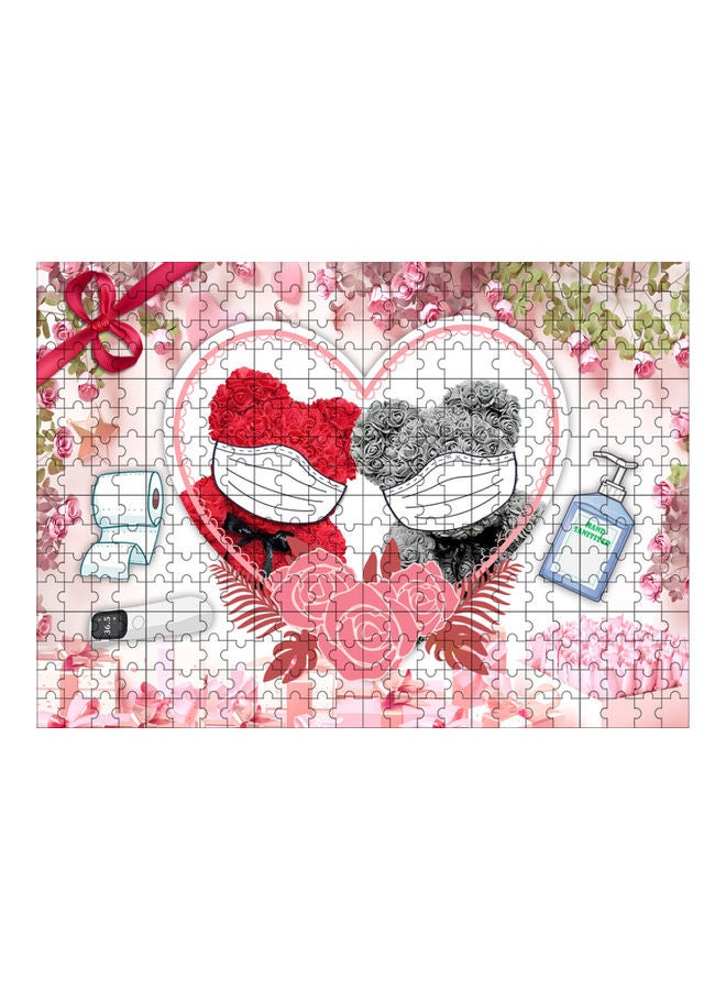 أحجية قطع تركيب الصور بتصميم دب بنمط رسوم كرتونية مكونة من 1000 قطعة - Image 1