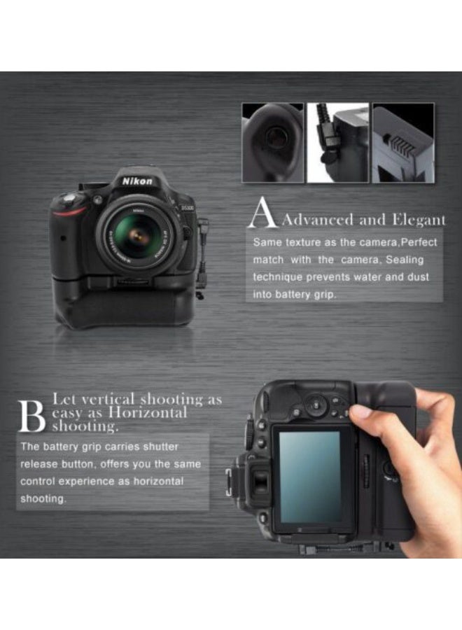 ميك Meike battery grip D51 for Nikon D5100/D5200 - Image 4