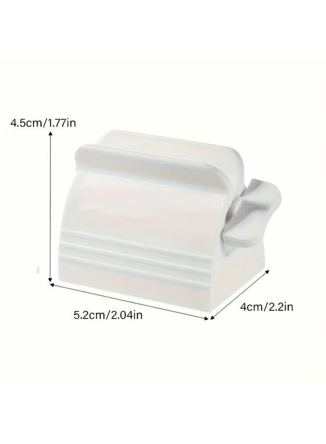 Red Toothpaste Squeezer Hygienic Rolling Toothpaste Dispenser - Image 5