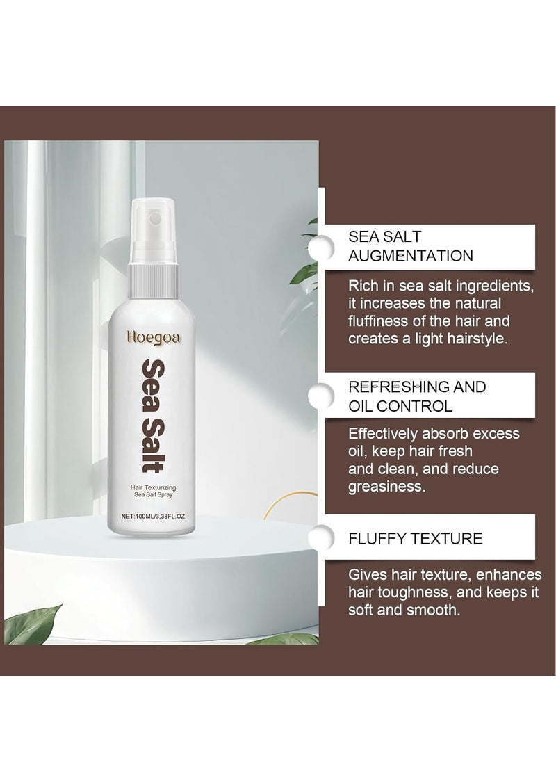 Sea Salt Spray for Hair - All Natural, Texturizing and Volumizing Salt Spray- Refreshing Degreasing Oil Control Lazy Fluffy Softener Spray, 3.38 FL.OZ - pzsku/ZDD116CDF216E0E04D721Z/45/_/1732541170/a774bd76-632c-47dd-8df2-abe465528f04