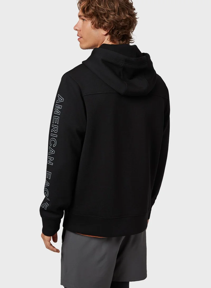 American Eagle Graphic Hoodie