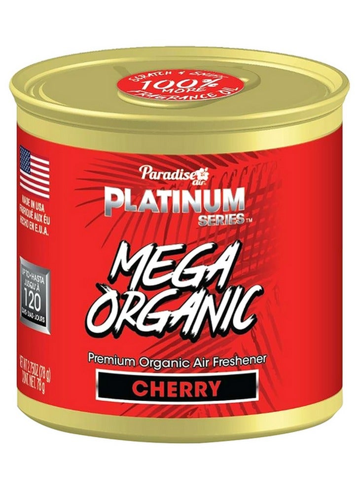 بارادايس آير معطر جو عضوي طويل الأمد بنكهة الكرز من سلسلة بلاتينيوم، علبة 78 جرام