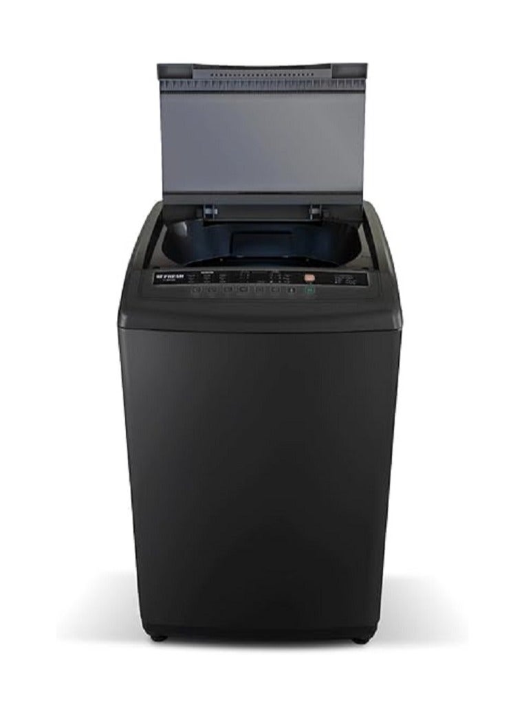 Fresh Washer Top Load, 11 Kg, Black - FTM-11F12B