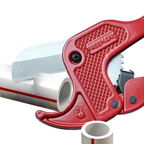 FREEMANS PC+42 PVC Pipe Cutter - 42mm || Cutting Upto 1-1/8" O.D. || Premium High-Grade Alloy Steel Blade and Aluminum Alloy Body || Suitable For PVC Pipes, Rubber Hoses And Plumbing Pipes Cutter - Image 4