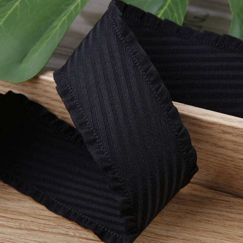 Navy 41.34 Inch Twill Polyester Skirt Edge Webbing Ribbon Handmade Bow Shoe Flower Gift - Image 4