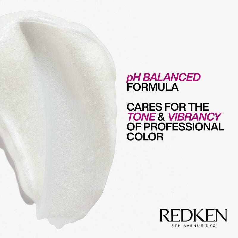REDKEN بلسم ريدكن كولور إكستند ماغنيتيكس للشعر المعالج بالألوان يحمي اللون ويضيف اللمعان مع بلسم خالي من الكبريتات يحتوي على الأحماض الأمينية - Image 5