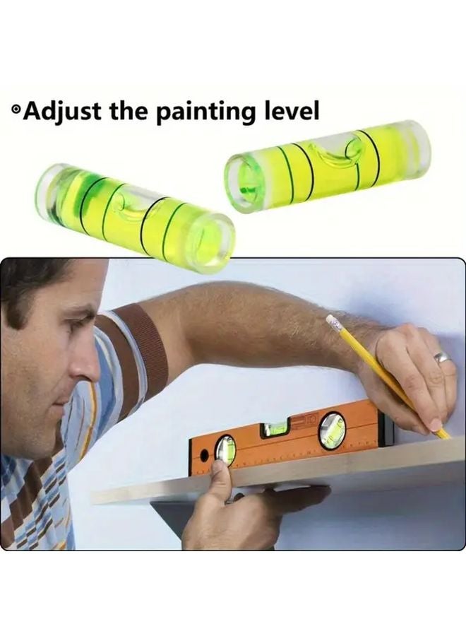 10 Pcs Mini Spirit Levels Bubble Level for Compasses and Industrial Tools - Image 3