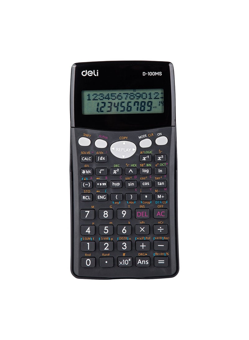 Deli Scientific Calculator With 300 Functions D-100MS - Image 2