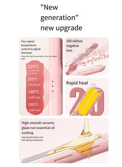 General 2-in-1 Ionic Hair Straightener & Curling Iron – Dual Styling with Ceramic Plates  - Image 2