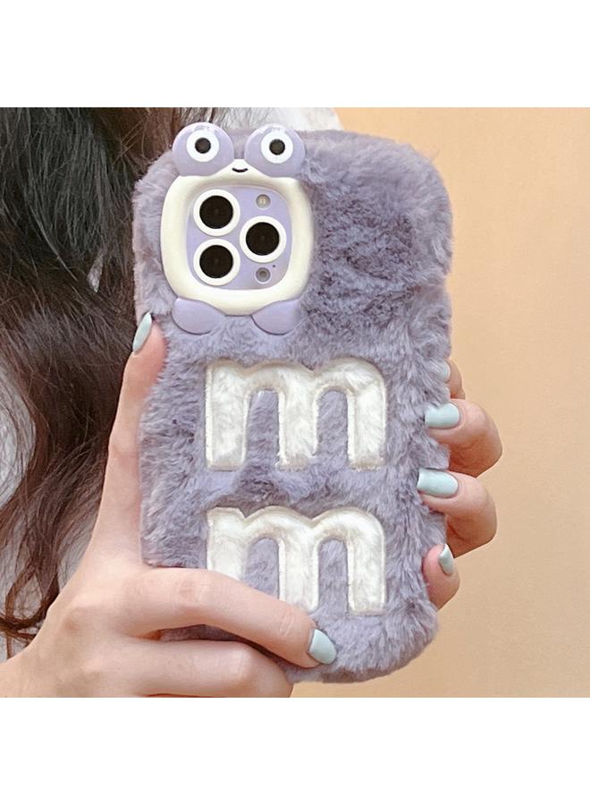 S-TOP Case For iPhone 12 Pro Embroidered Plush TPU Phone Case - Image 1