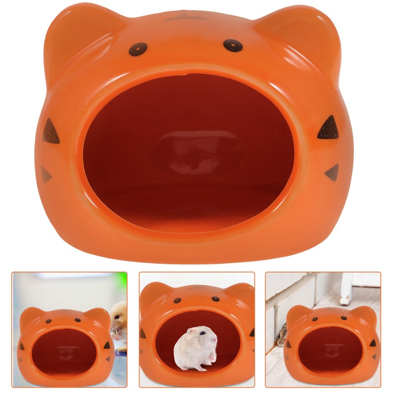 2 pcs Pet Nest Hamster Bed Ceramic Hamster Nest Chinchilla House Mini Pet Nest - Image 3