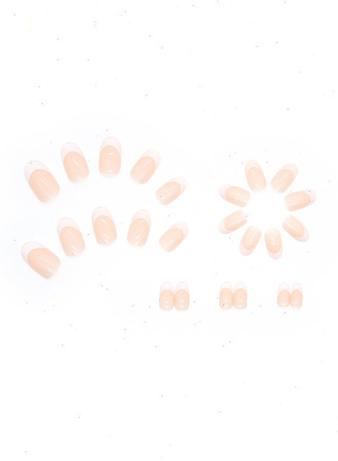 أظافر صناعية على شكل لوزية للنساء الأنيقات - خفيفة الوزن ومناسبة تمامًا - 24 قطعة - Image 2