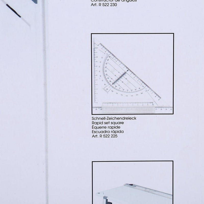 A3 Drawing Board Drafting Table with 2 Parallel Rulers and 2 Corner Clips, White, 20.1 x 14.4 Inch - Ergonomic Design, Quick Release Paper Clamp, Accurate and Stable Drawing - Image 3