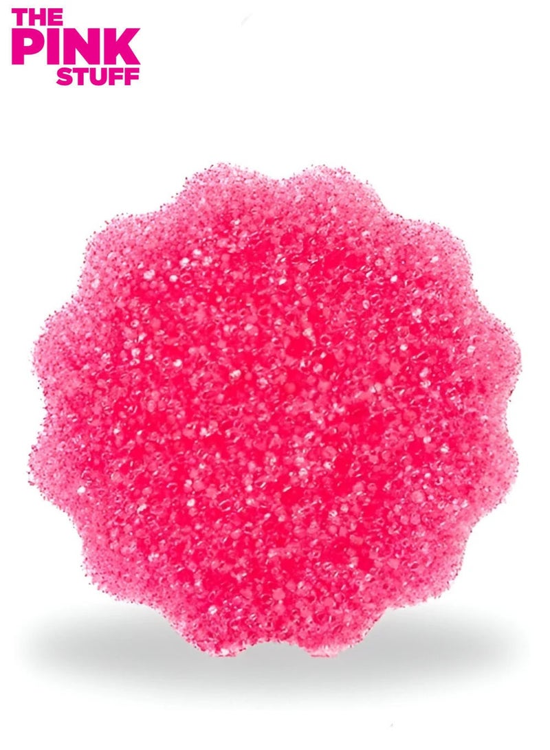 THE PINK STUFF Pink Stuff Dual-Sided Squeezy Cleaning Sponge — a scratch-free solution for household cleaning. - Image 3