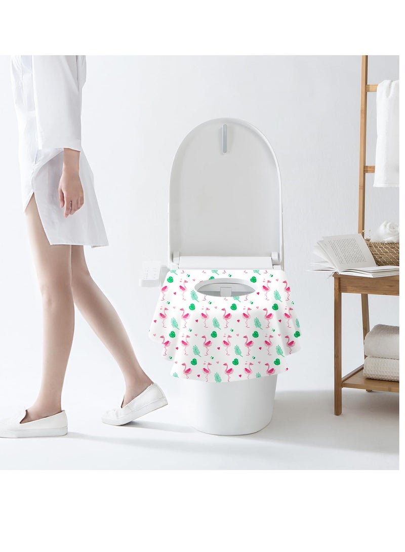 Toilet Seat Covers Disposable 20 Pack Extra Large Full Cover Individually Wrapped Portable for Travel Waterproof Potty Covers for Kids and Adults Ideal for Potty Training - Image 4