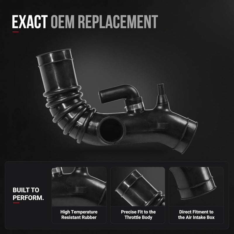 AA Ignition Air Intake Hose for Toyota Camry and Solara - OEM Replacement - Image 3