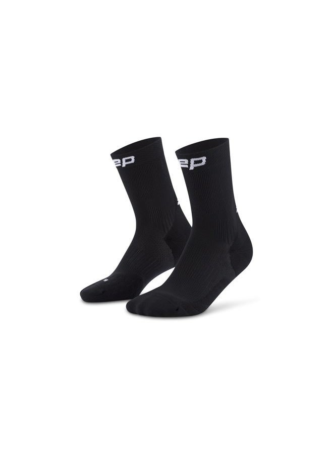 CEP Core Run 5.0 Mid Cut Crew Compression Socks for Men & Women – Performance Running Socks with Blister Prevention, Black, L - Image 5