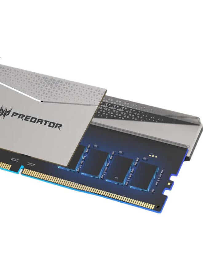 Predator Acer Predator 32Gb (16Gb×2) Kit Ddr5 8000Mhz Desktop Memory Pallas Ii Frost Series (C36) Starlight Silver Only For Z890&X870 - Image 2