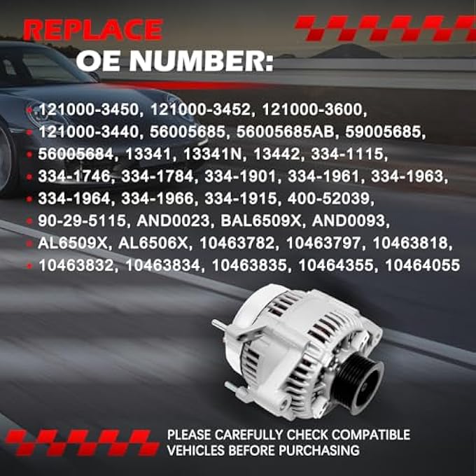 Autodevil Alternator 1210003452 13341N - Image 3