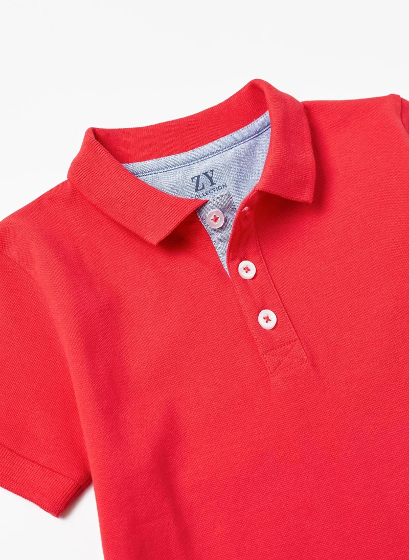 زيبي Polo-Shirt with Oxford Detail for Boys